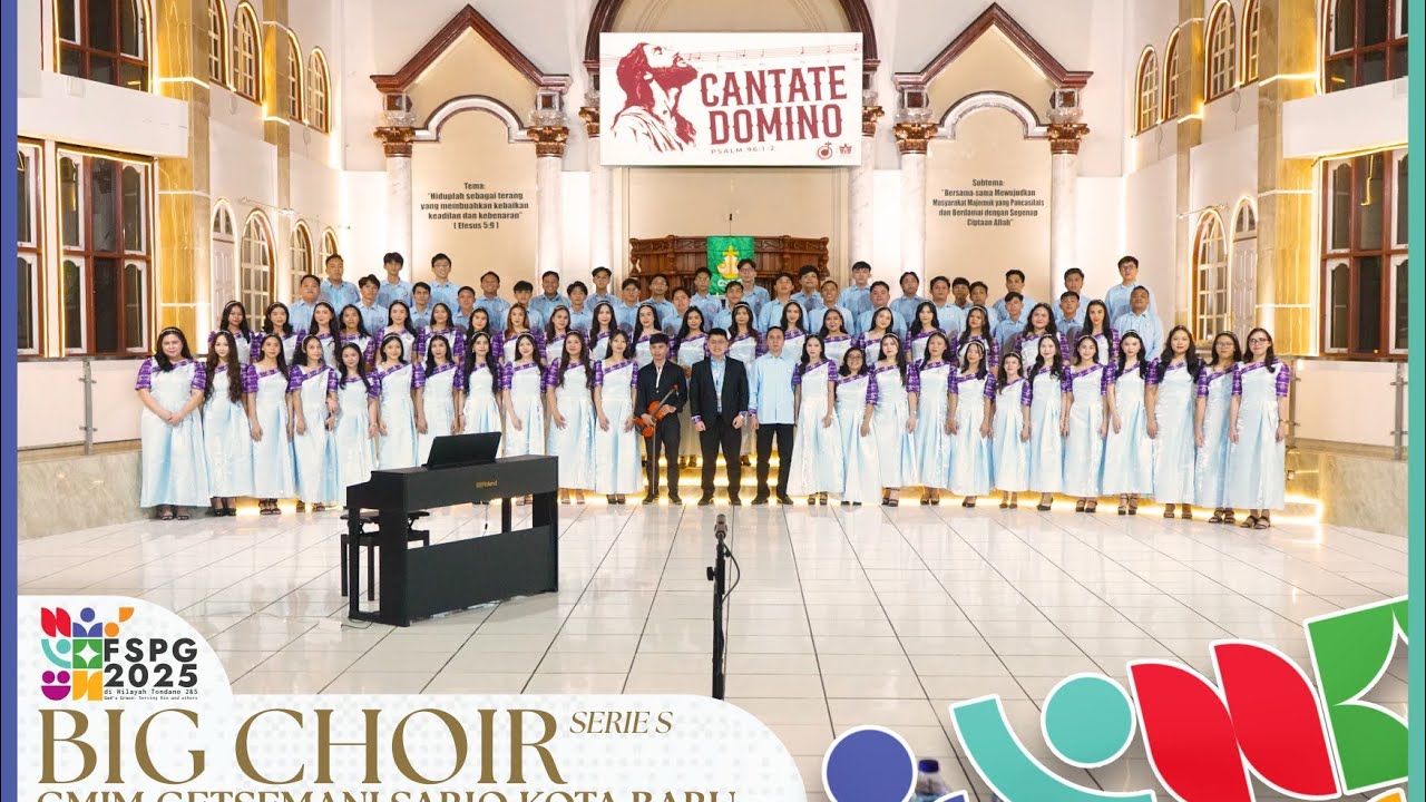 Pemuda GMIM Getsemani Sario Kotabaru. Big Choir Seri S. FSPG 2025.