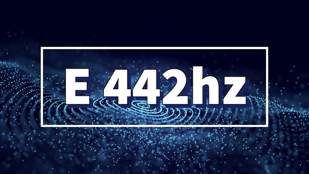 ESTUDIA AFINACION | E 442hz 4K | DRONE-NOTA PEDAL | TheExcerptClub