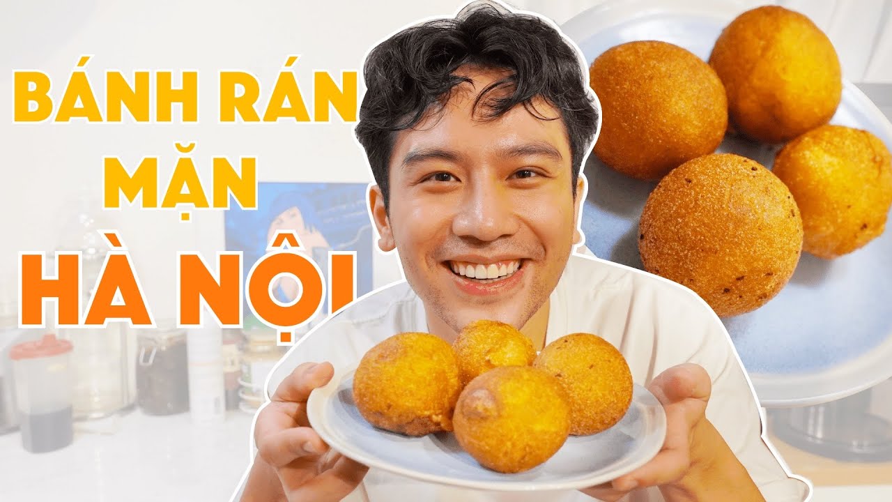 Chiều mưa làm BÁNH RÁN MẶN nóng hổi vừa thổi vừa ăn ... // Dinology