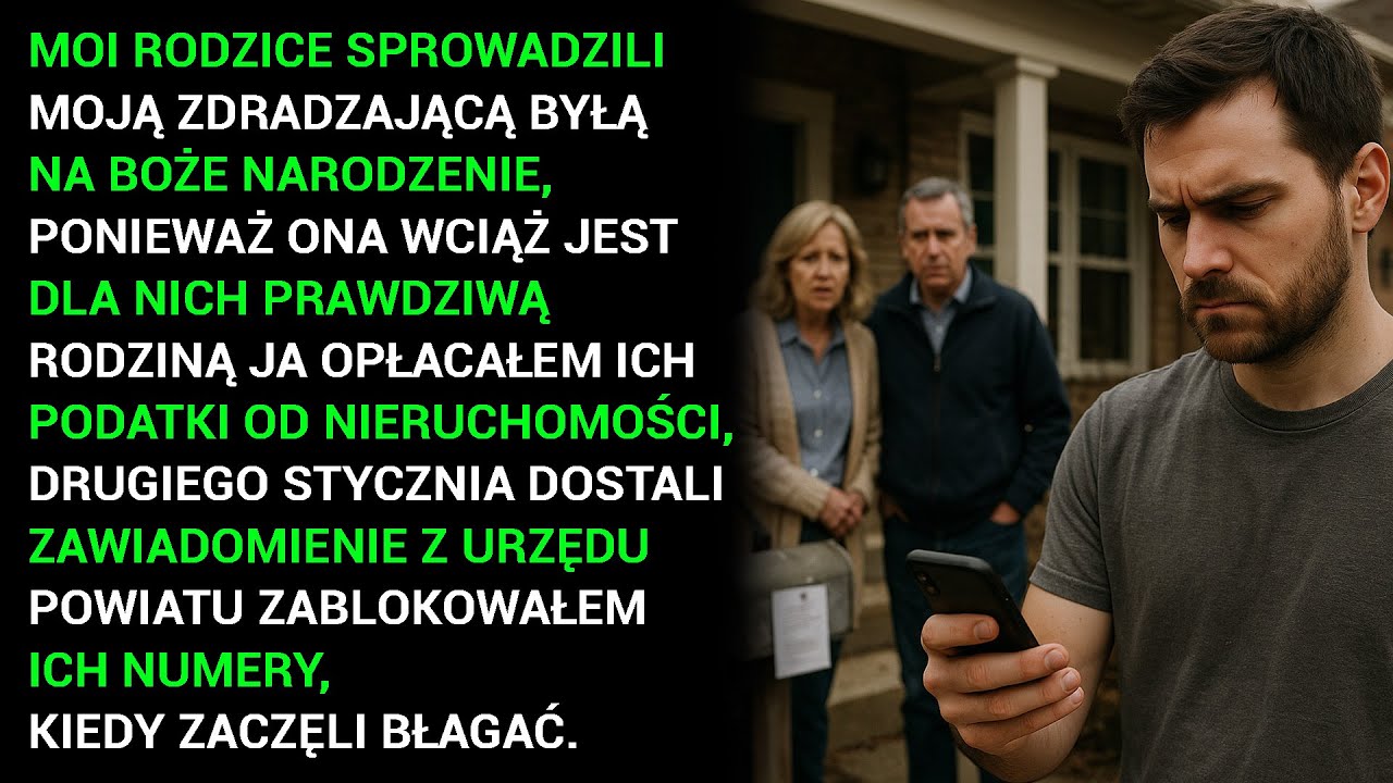 Moi Rodzice Sprowadzili Moją Zdradzającą Byłą Na Boże Narodzenie, Ponieważ Ona Wciąż Jest Dla.....
