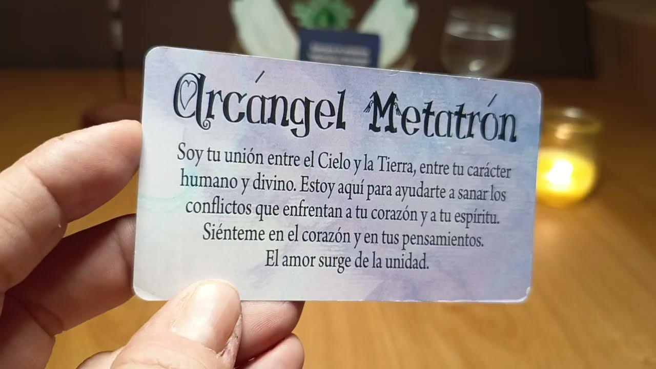 🪽🤍ARCANGEL METRATON🪽🤍 TIENE UN MENSAJE 💌 IMPORTANTE PARA TI 