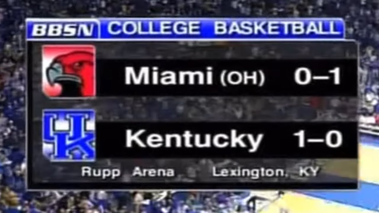 #4 Kentucky vs Miami (OH) Basketball Highlights (11/16/2009)