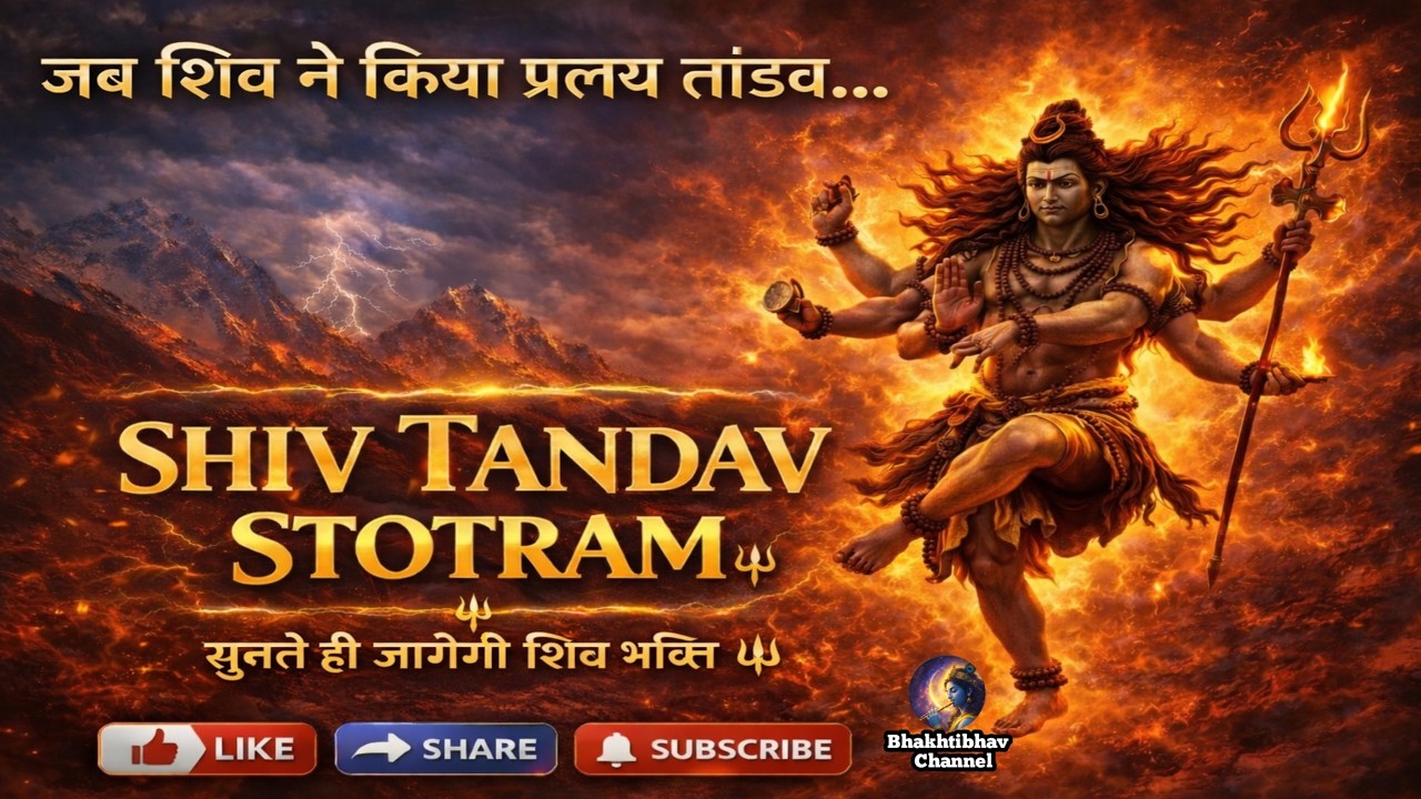 महादेव का सबसे शक्तिशाली स्तोत्र 🔱 Shiv Tandav Stotram | Maha Shivratri Special | Shivratri Songs