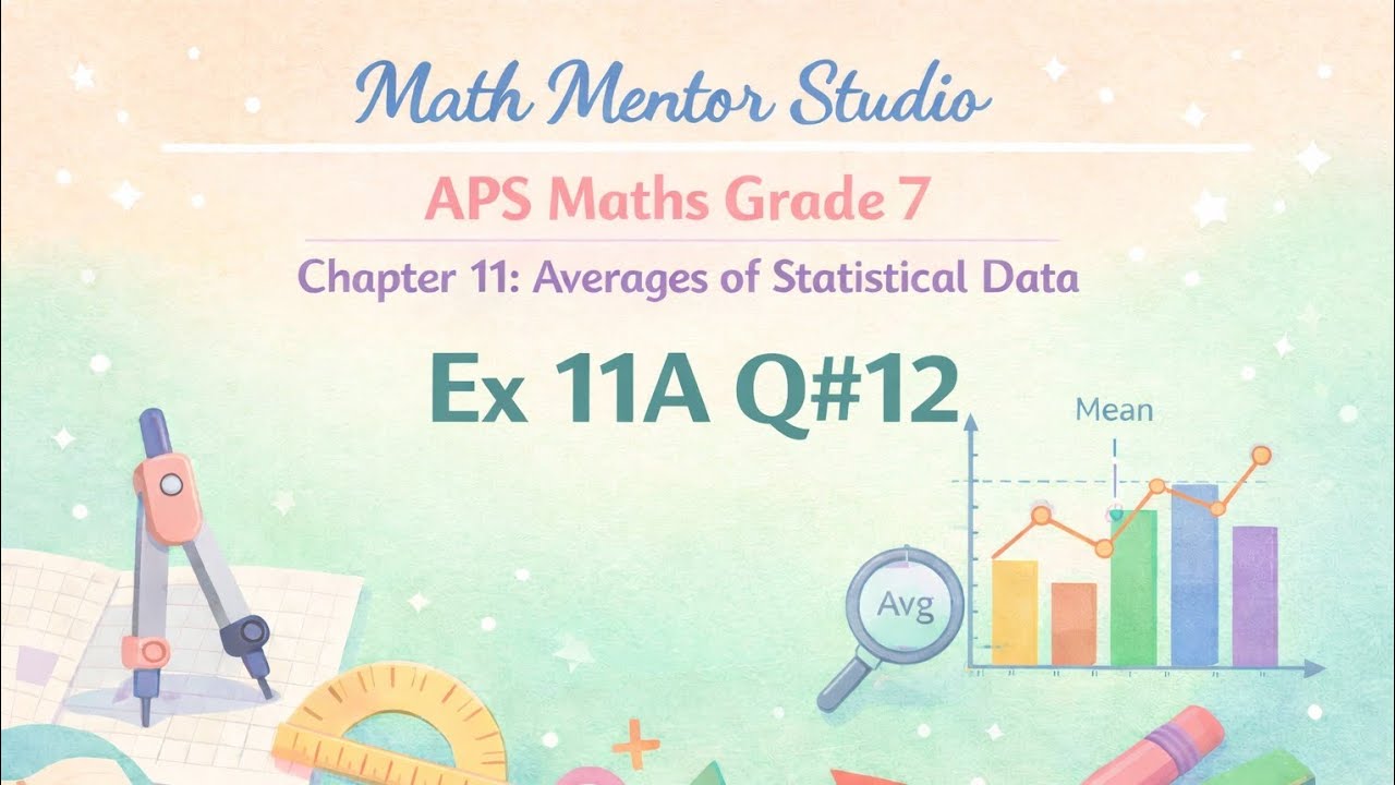 Grade 7 Aps maths,Chap#11,Ex11A Q#12, Histogram, Frequency table