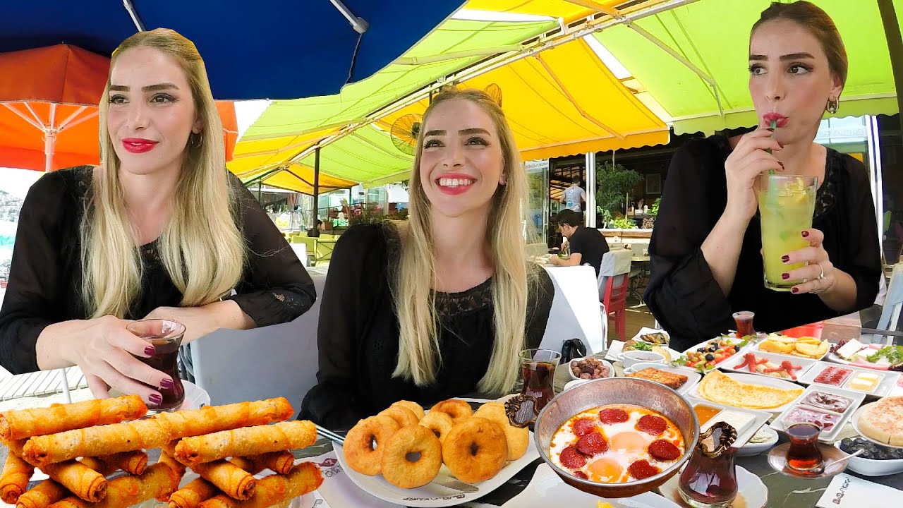 KAHVALTI MUKBANG | ESNAF MI MEMUR MU? | Mukbang Türkçe
