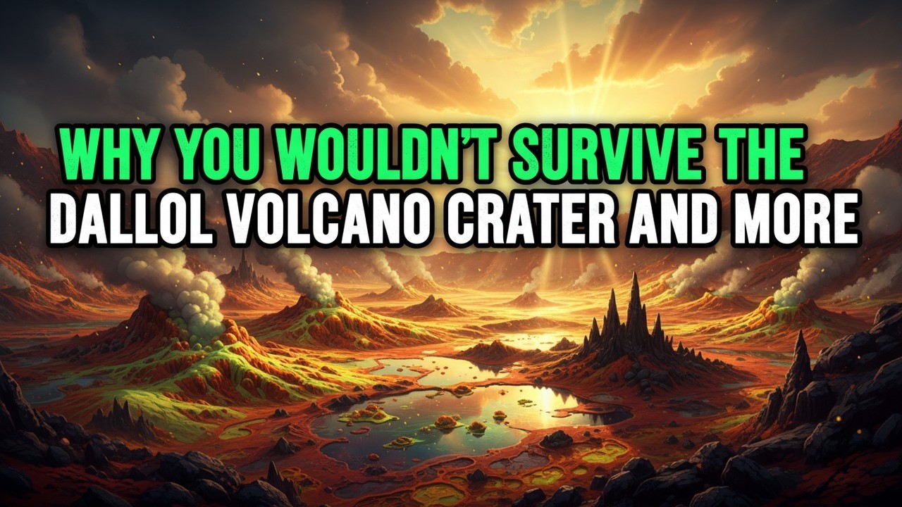 Nature Documentary For Sleep | Why You WOULDN'T Survive The Dallol Volcano Crater and more