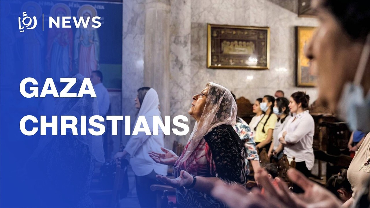 Gaza Christians hold Palm Sunday procession