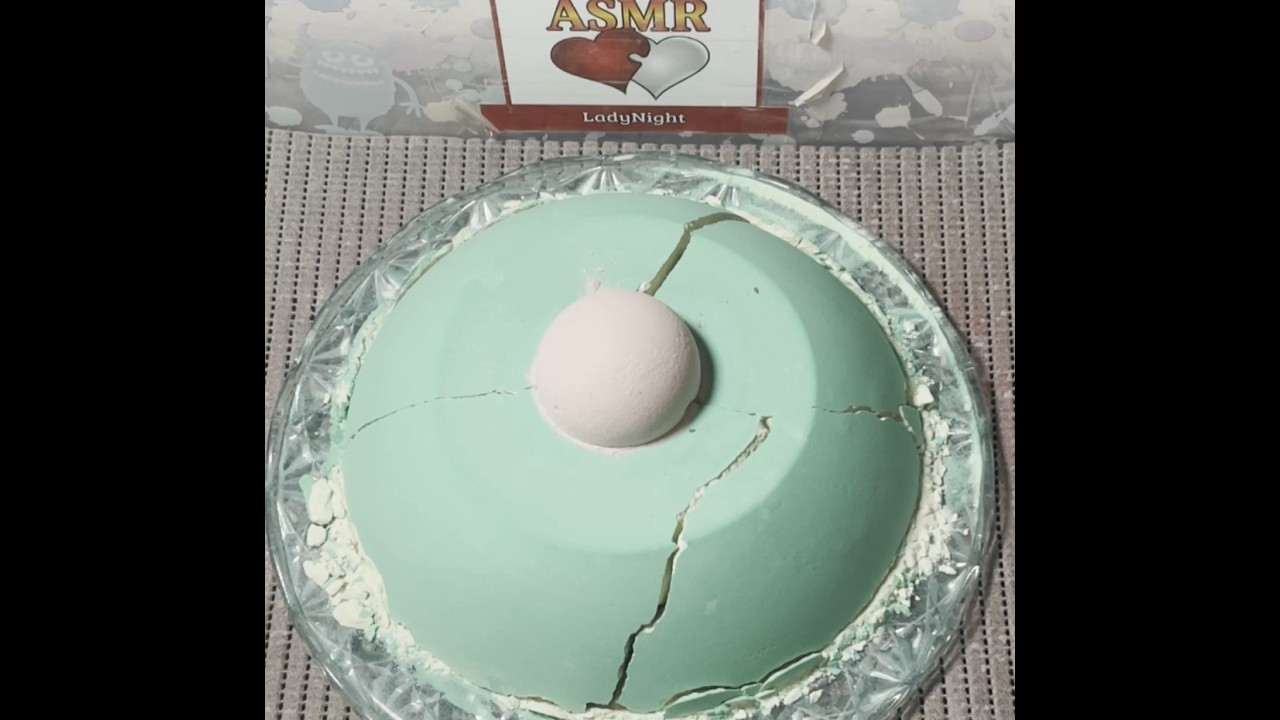 #ASMR Green Hard Crunch Baking Soda #958