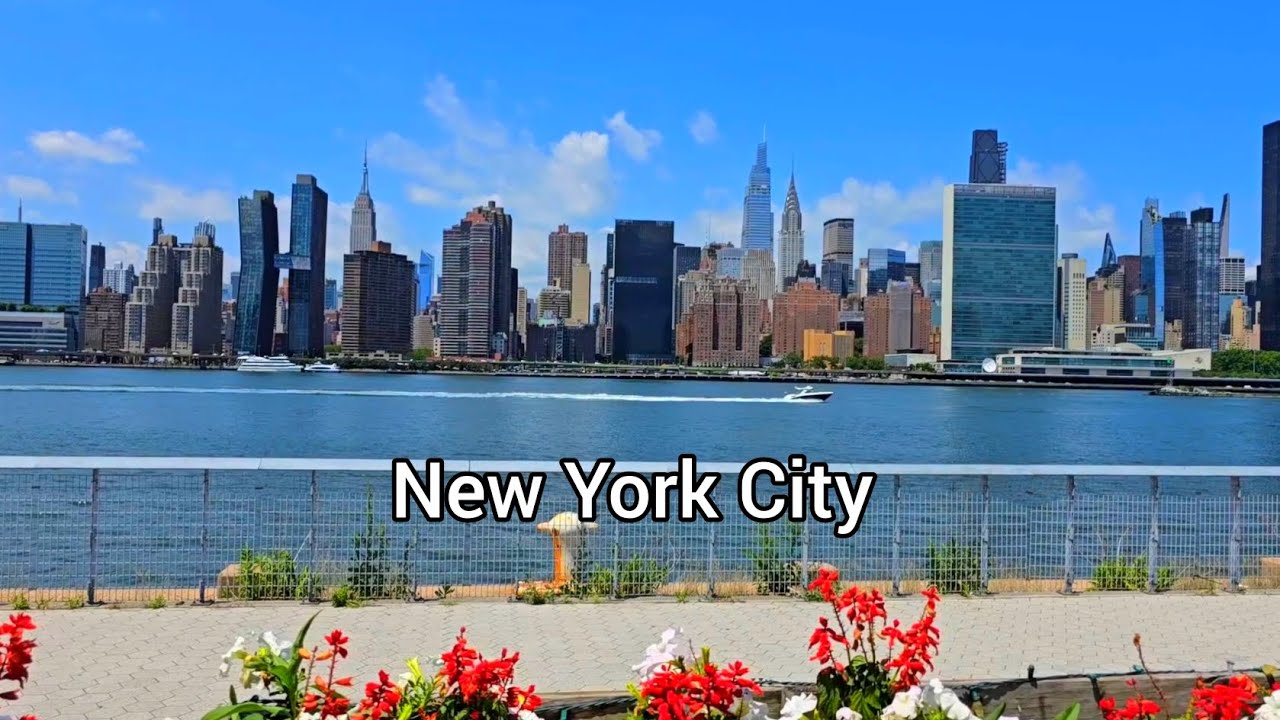 GORGEOUS VIEWS OF LONG ISLAND CITY QUEENS NY JULY 2025