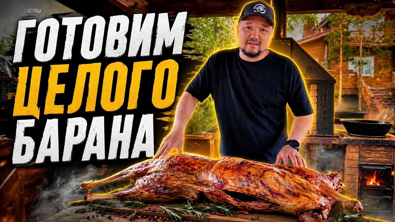 ГОТОВИМ ЦЕЛОГО БАРАНА | ТРИ БЛЮДА | ПЛОВ | ШУРПА | БАРАНЬИ КОРЕЙКИ