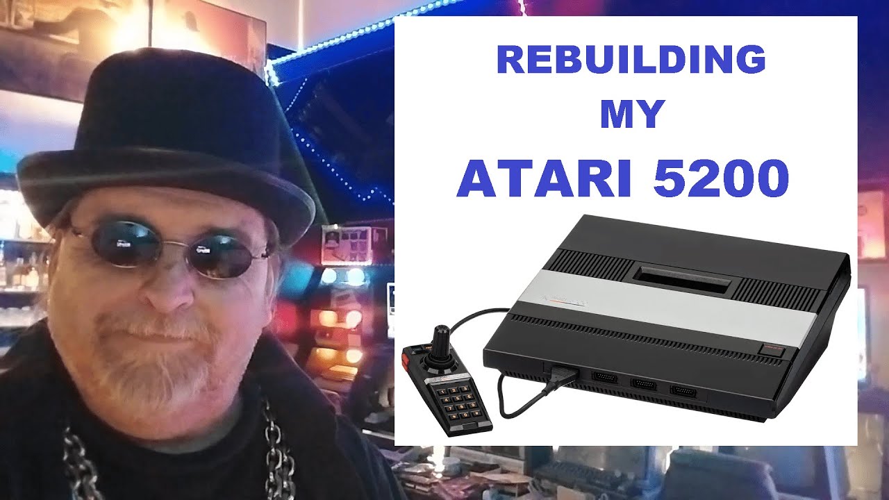 MY FAVORITE!!!  Rebuilding my ATARI 5200 (Short Version)