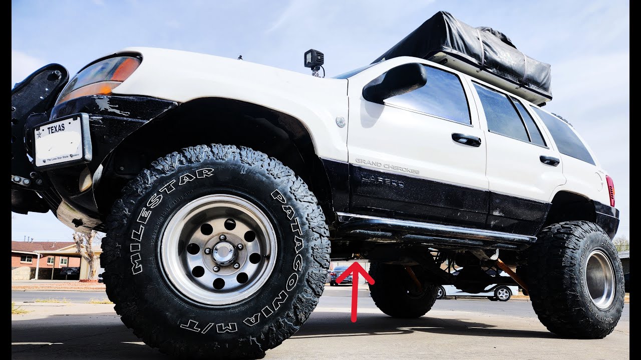 Jeep WJ DIY LONG ARM CROSSMEMBER using the OEM