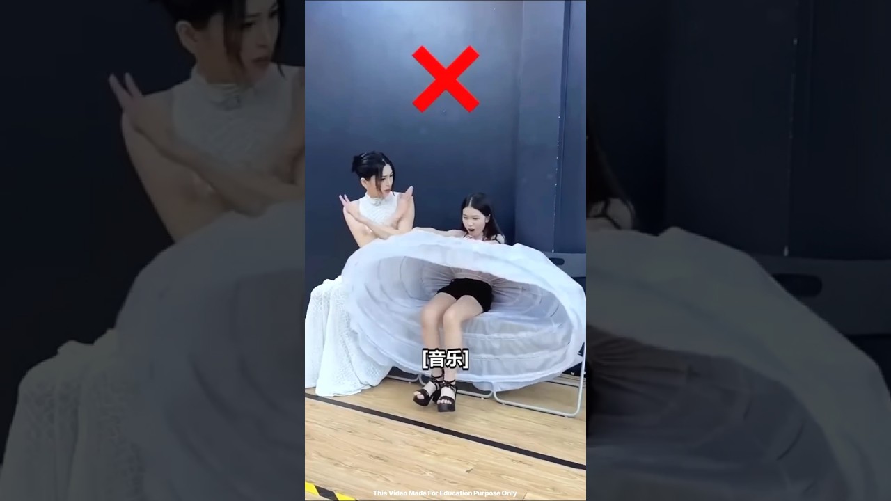 Some amazing dress handling hacks you need to know #shortvideo