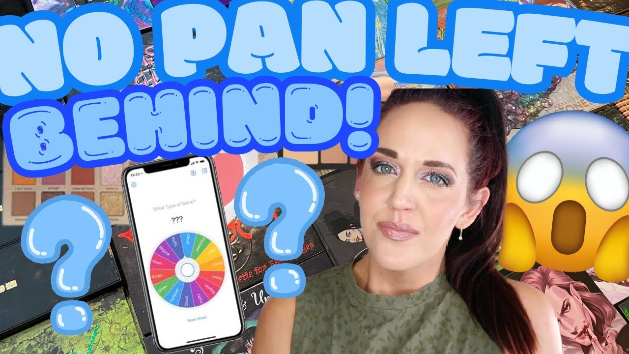 ❄️ No Pan Left Behind 2025 Introduction! ☃️ Using All of my Eyeshadows!