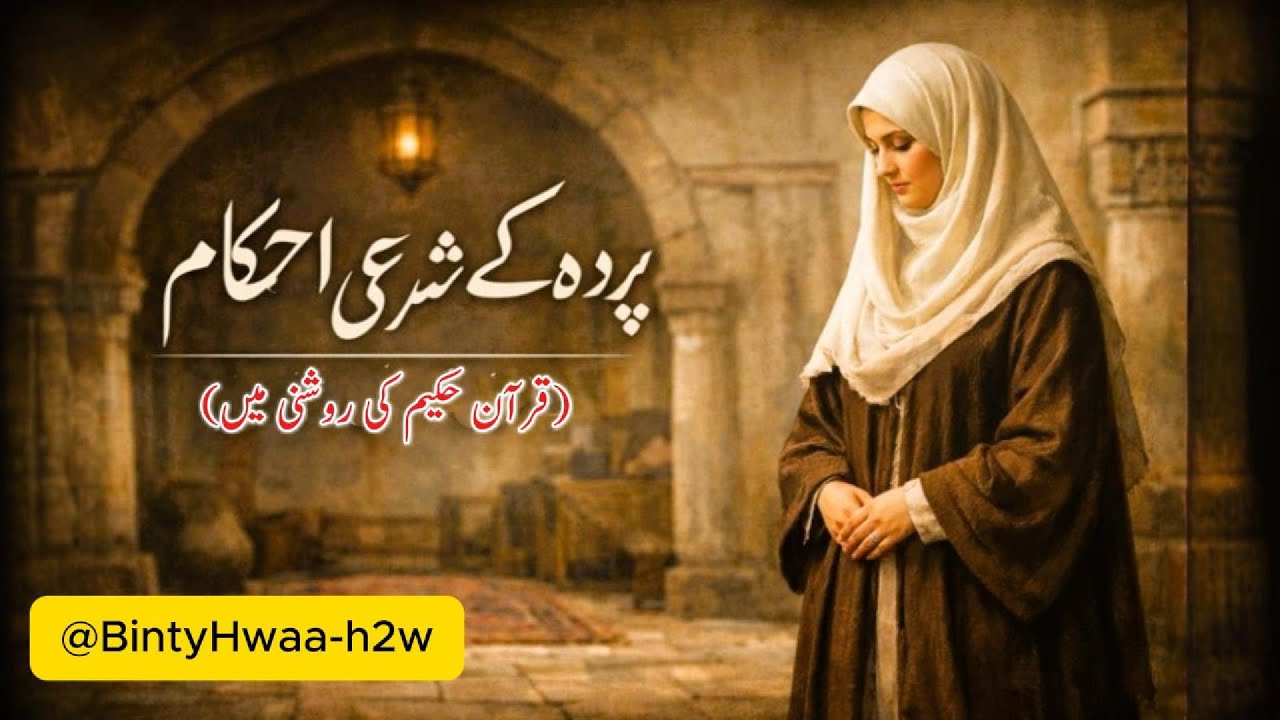Pardy k Shrai Ahkam | Aurat ko parda kis tarah karna chahie | Sharai parda @BintyHwaa-h2w