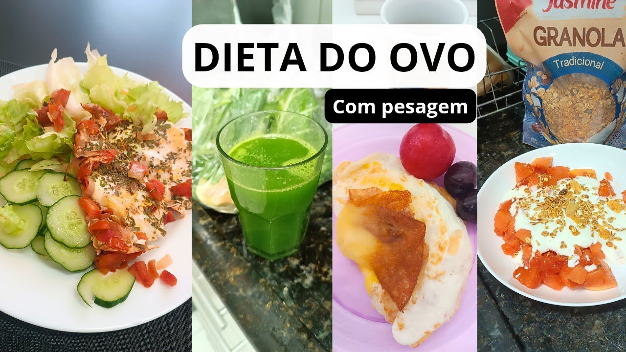 FIZ A DIETA DO OVO DE TR&Ecirc;S DIAS E EMAGRECI MUITO R&Aacute;PIDO - Como &eacute; a dieta do ovo?