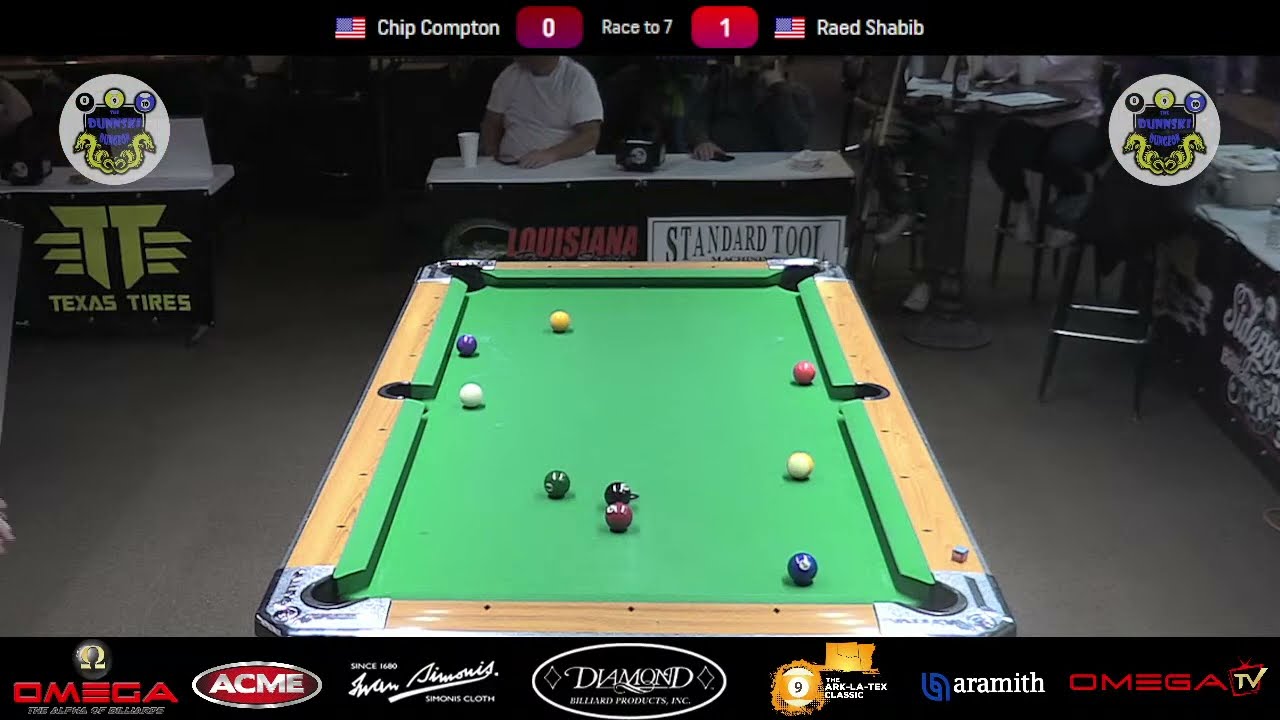 Chip Compton VS Raed Shabib! HUGE $47,000+ Calcutta, 9-Ball, Bar Box Ark-La-Tex Classic, Sidepocket