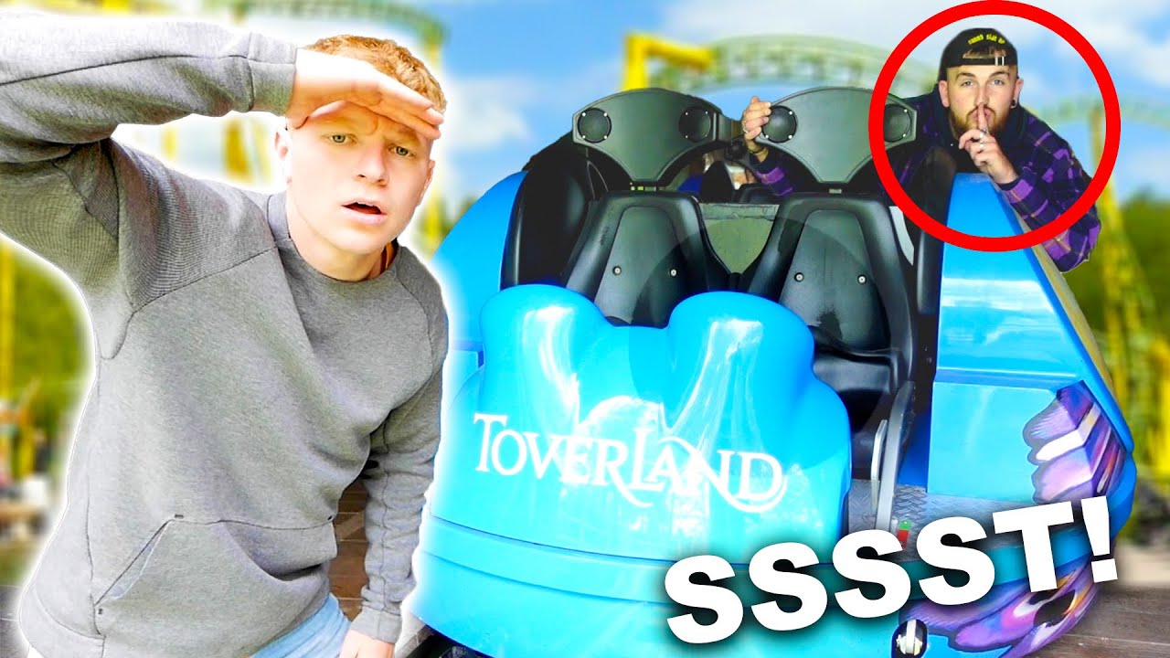 VERSTOPPERTJE IN GESLOTEN  PRETPARK! **ZOOITJEONGEREGELD**