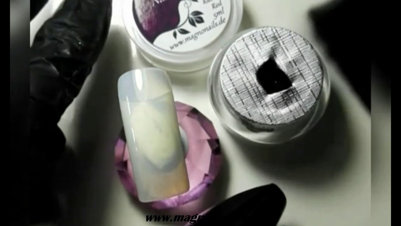 Neue Glitter Gele Auftrag
