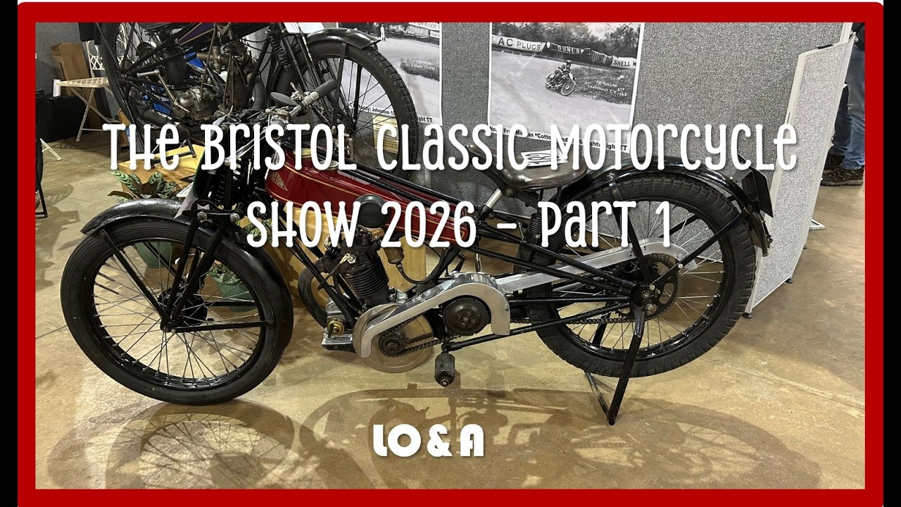 Visiting the Bristol Classic Motorcycle Show 2026