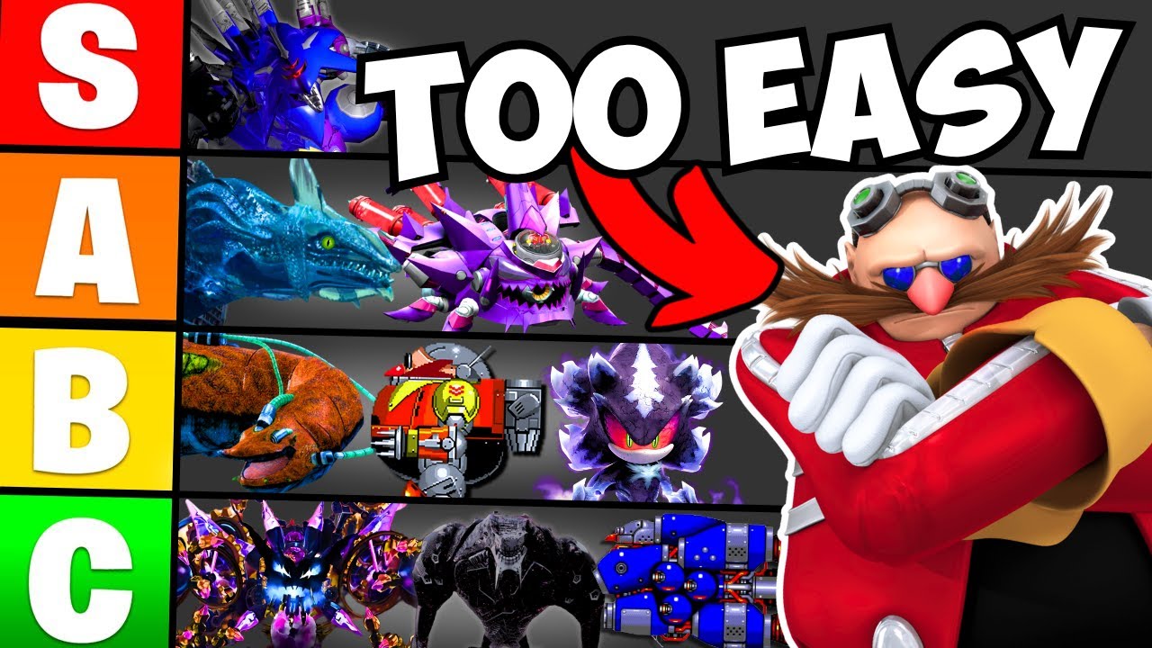 Ranking the Final Boss of Every Sonic Game
