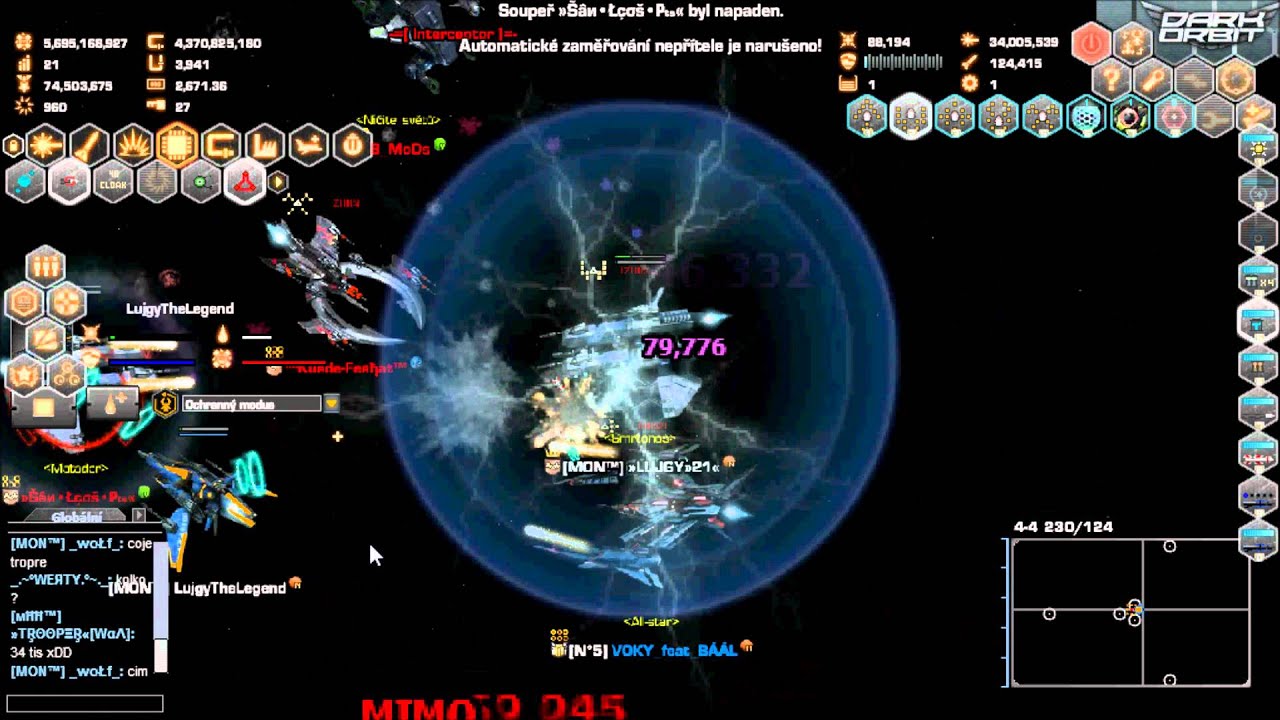 DarkOrbit KRONOS and SpaceBall [CZ3]