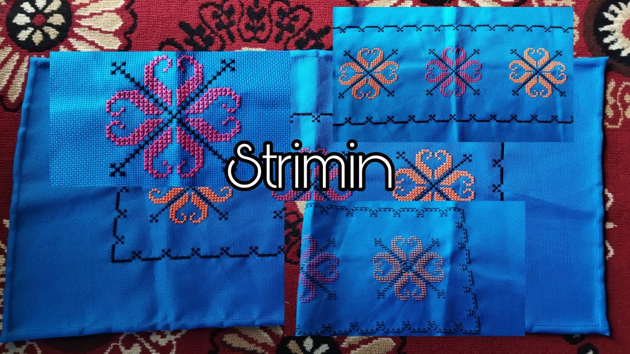 Sulaman Strimin / Motif Bagus Dan Mudah