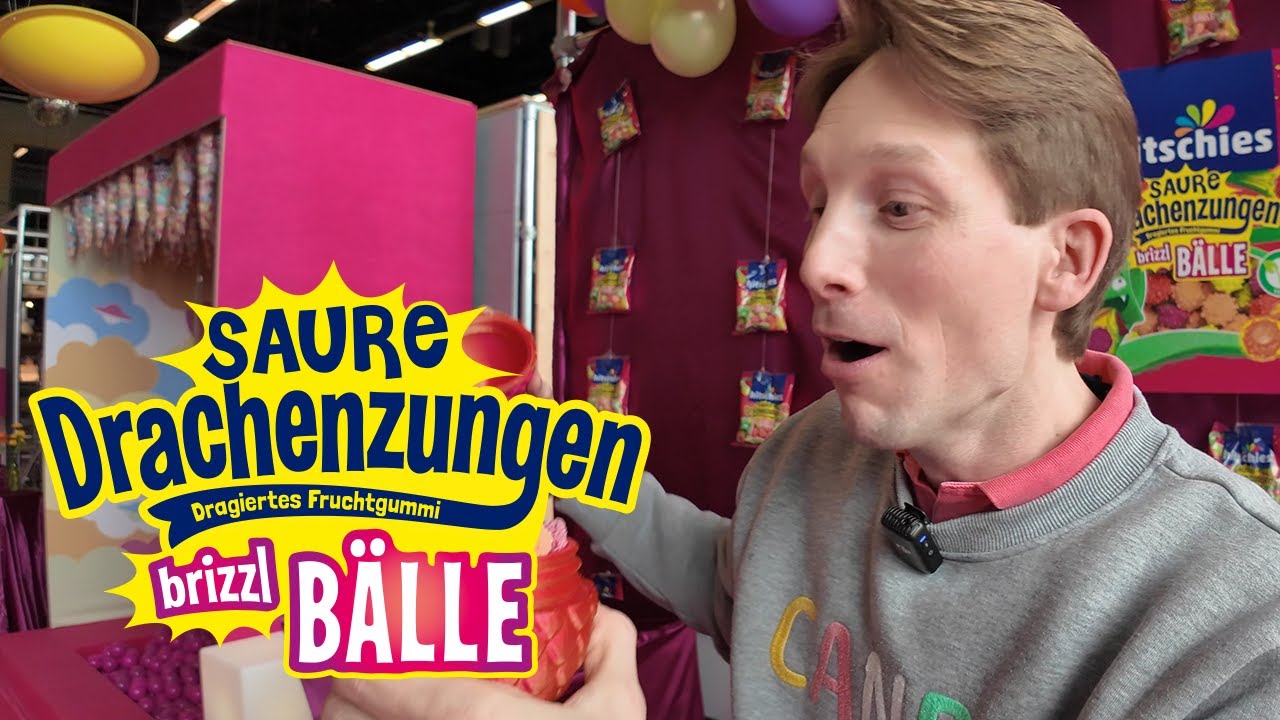 (Anzeige) Saure Drachenzungen brizzl Bälle - Der Produktlaunch #hitschies #naschdeinding