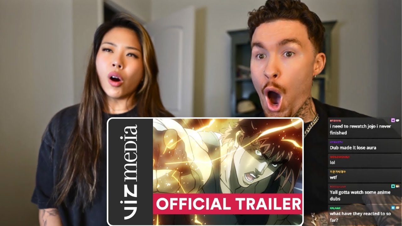 OMG! 😱 JOJO'S BIZARRE ADVENTURE TRAILER First Time REACTION