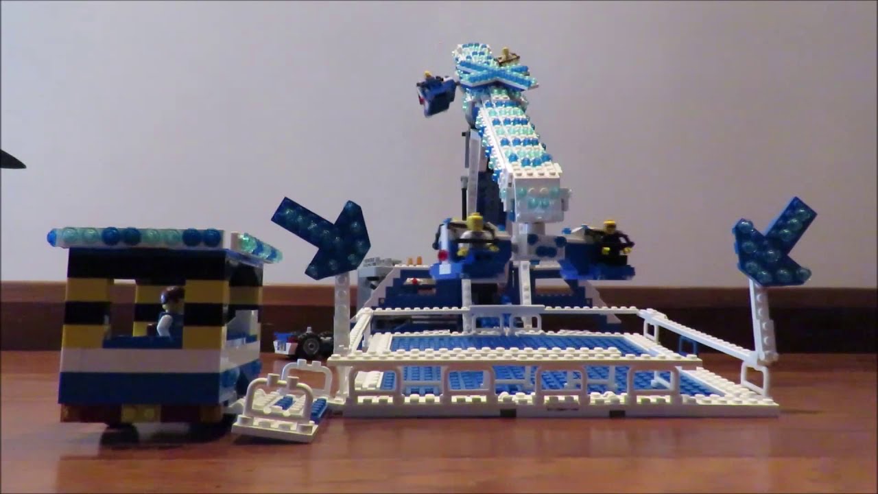 LEGO K.M.G X-Drive fairground ride with power functions and remote control