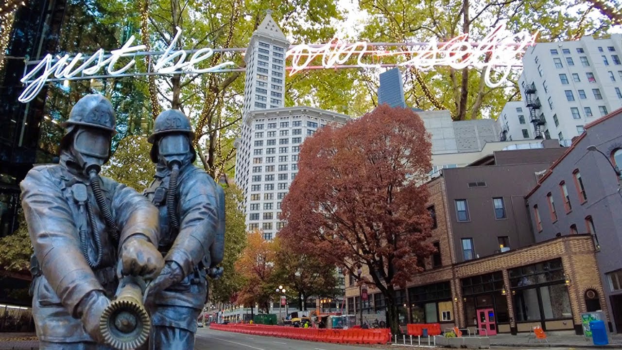Pioneer Square... Is It Safe? | Walking Seattle Fall 2021