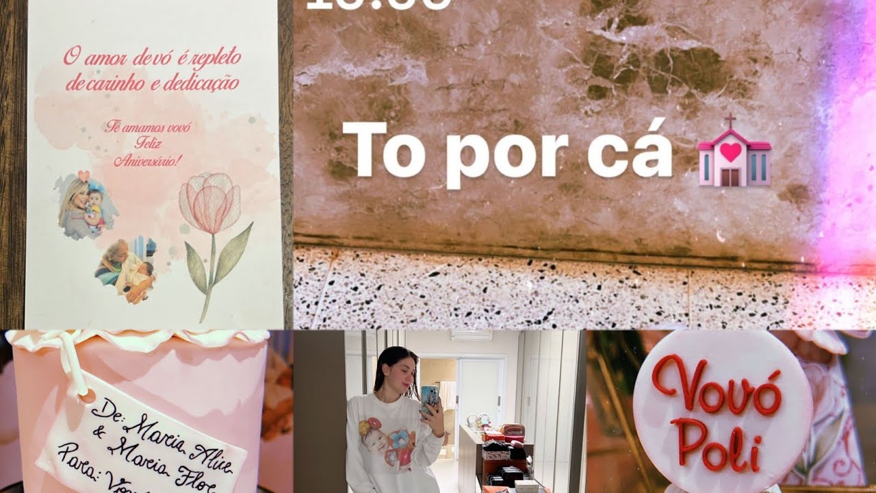 Virgínia faz festa surpresa para aniversário da Poliana 🥳🎂 Virgínia vai à igreja