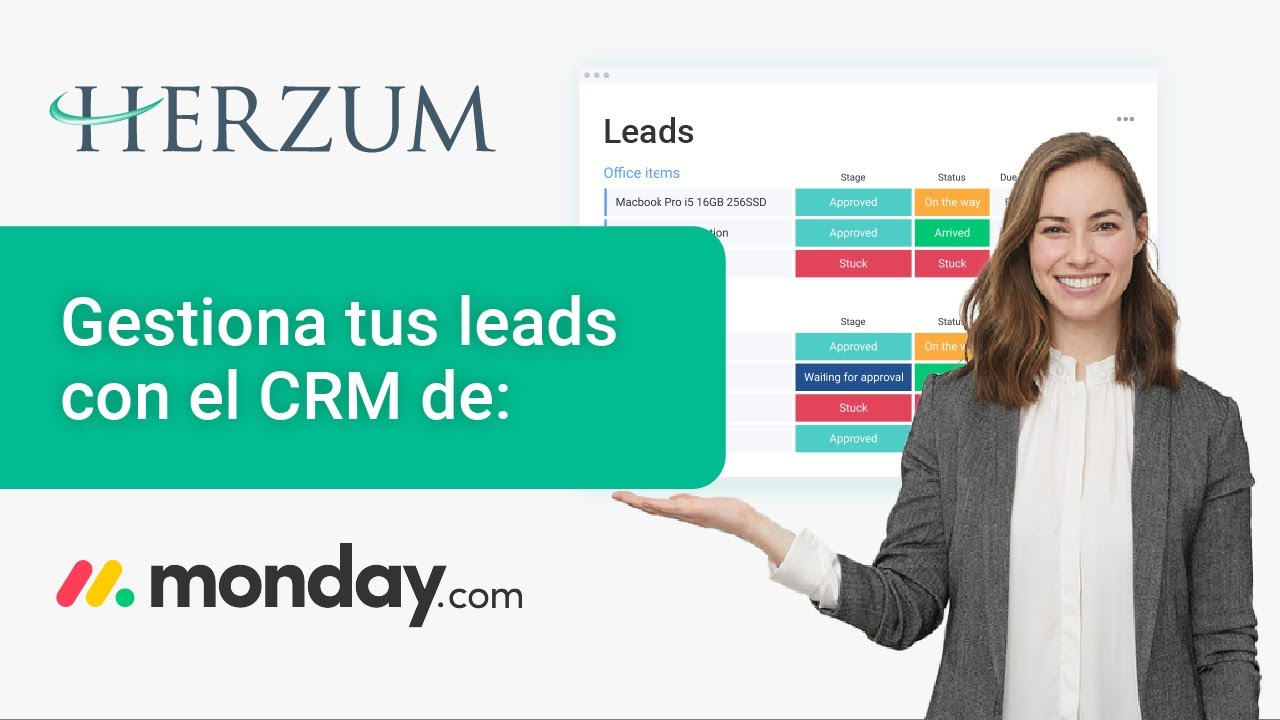 Gestiona tus leads con el CRM de monday.com