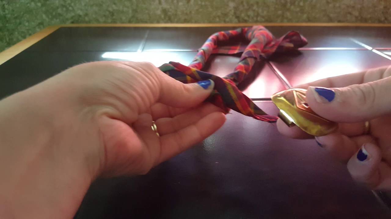 How to roll a Cub Scout Neckerchief