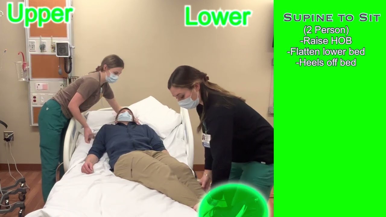 Patient Mobility: Supine to Sit