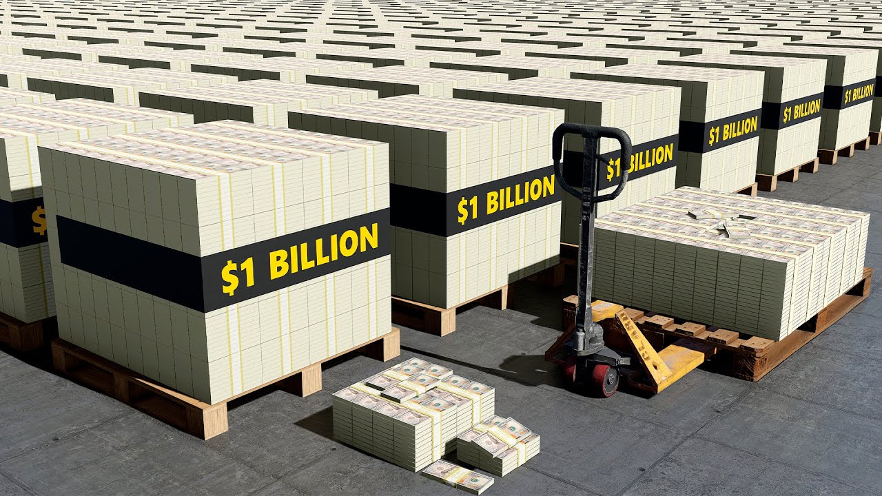 Money Size Comparison in Real Scale