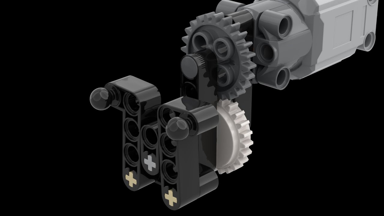 Lego Technic Servo and Stepper out of any motor