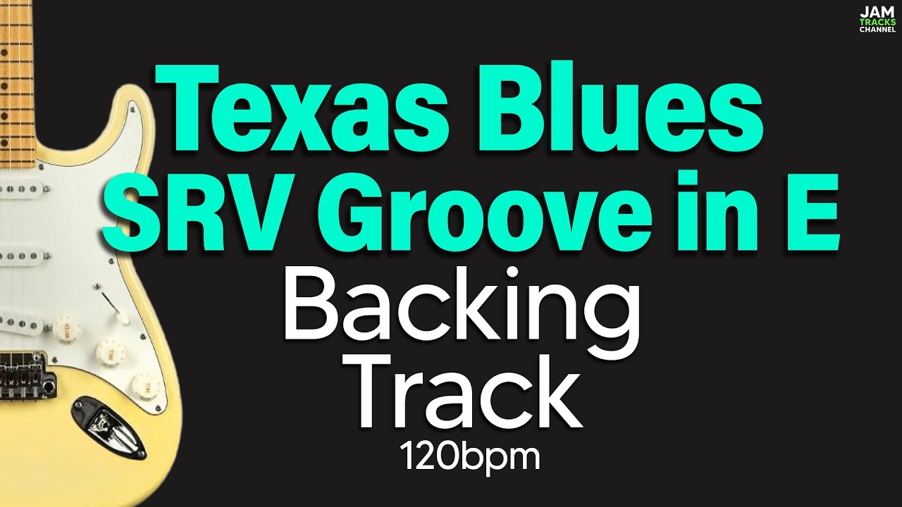 Texas Blues Groove in E I Guitar Backing Track Jam 120 BPM