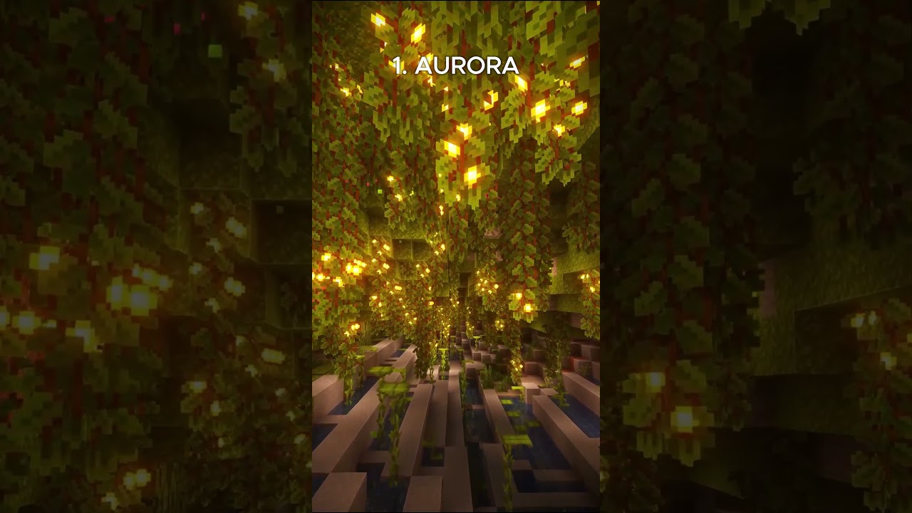 Which shaders is the BEST in Minecraft? | VOL 15  #shorts