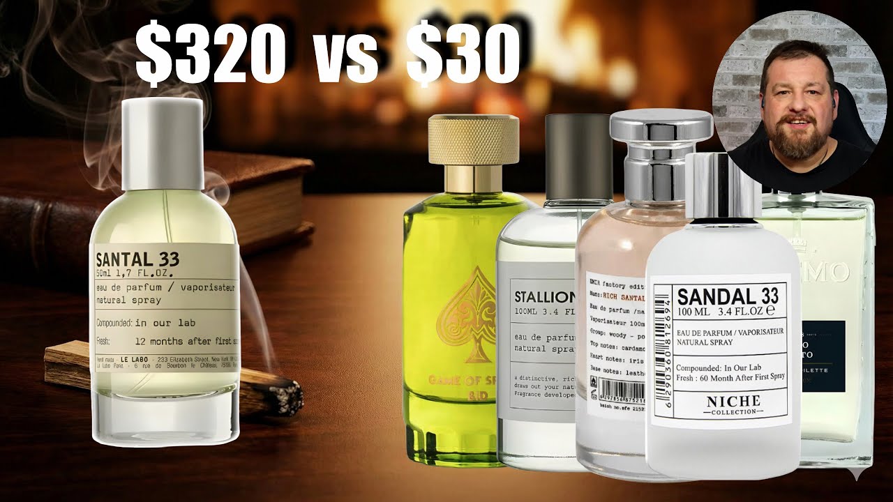 Best Santal 33 Clones : Cremo vs. Emir Rich Santal vs. Stallion 53 vs Game of Spades BID