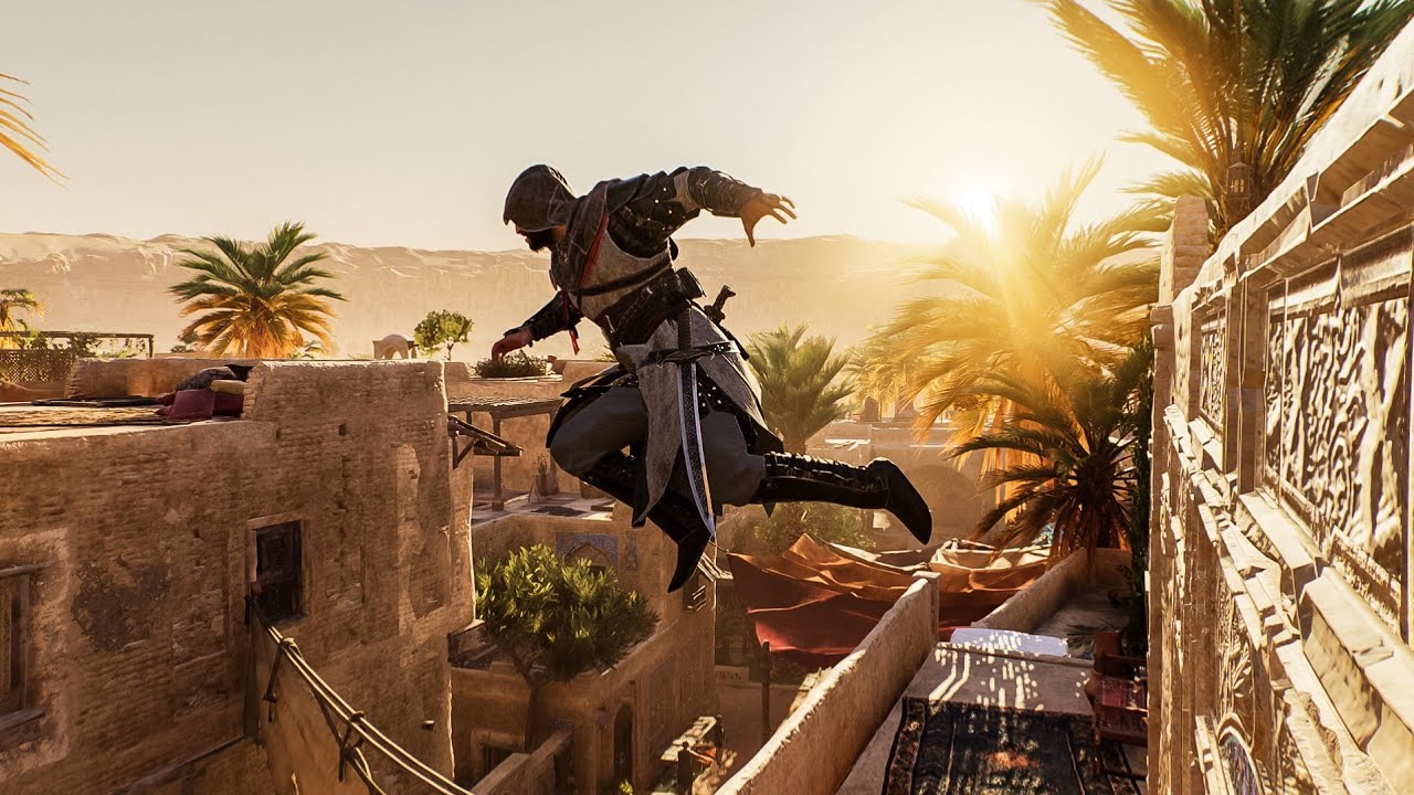 3 Minutes Of Assassin's Creed Mirage Advanced Parkour.. 