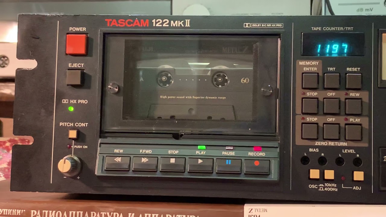 Tascam 122 Mk 2. Невероятные приключения магнитофона в России
