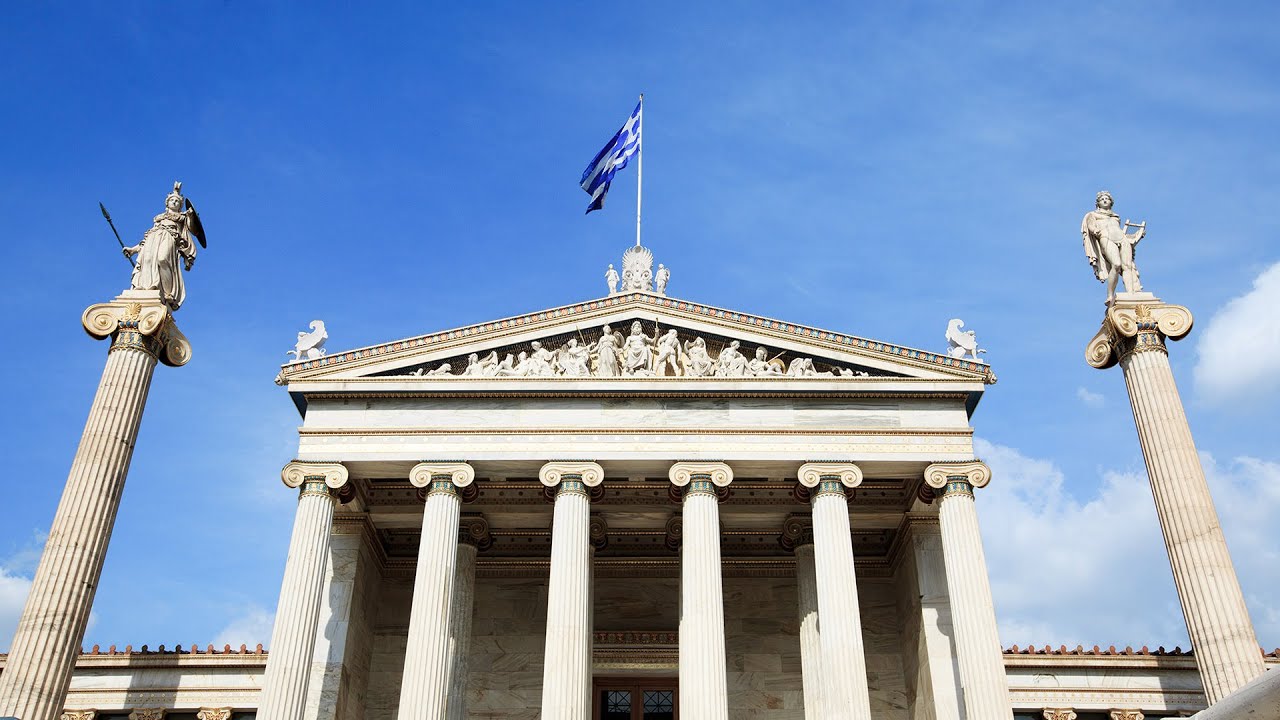#55 Walk at the Academy of Athens, the University of Athens and the National Library of Greece