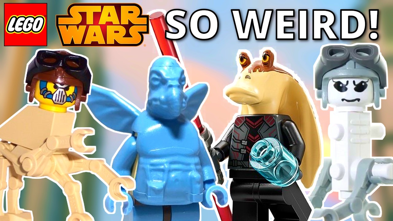 THE WEIRDEST LEGO® STAR WARS™ MINIFIGURES EVER MADE!