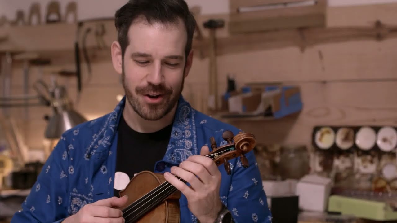 Rob Flax And Slava Tolstoy performing 'the Angle of the Rain' live at The Violin Shop San Diego
