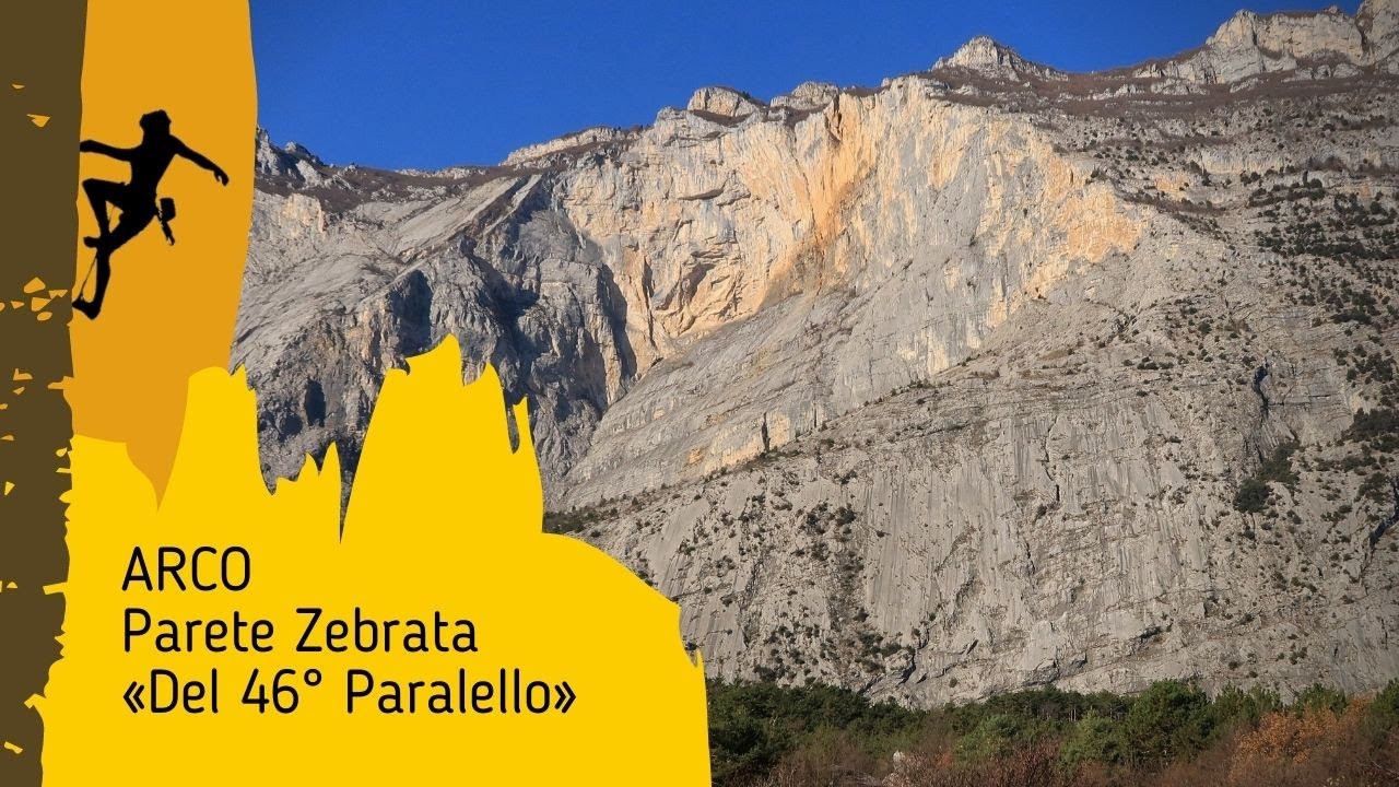 Arco: Parete Zebrate - via 46 parallelo