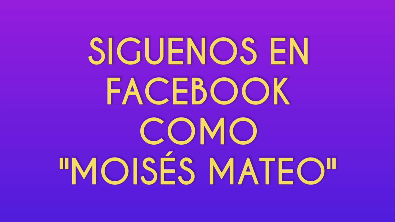 SIGUENOS EN FACEBOOK