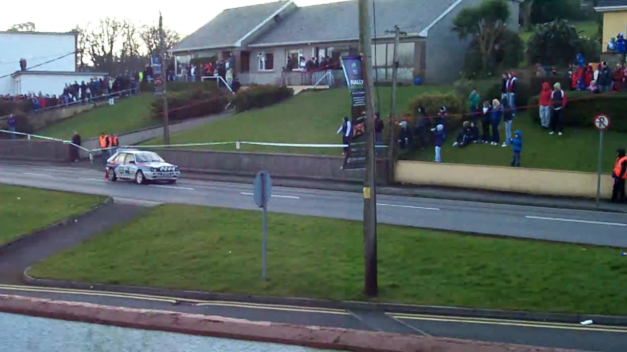 Rally Ireland Donegal Town stage, Lancia Delta