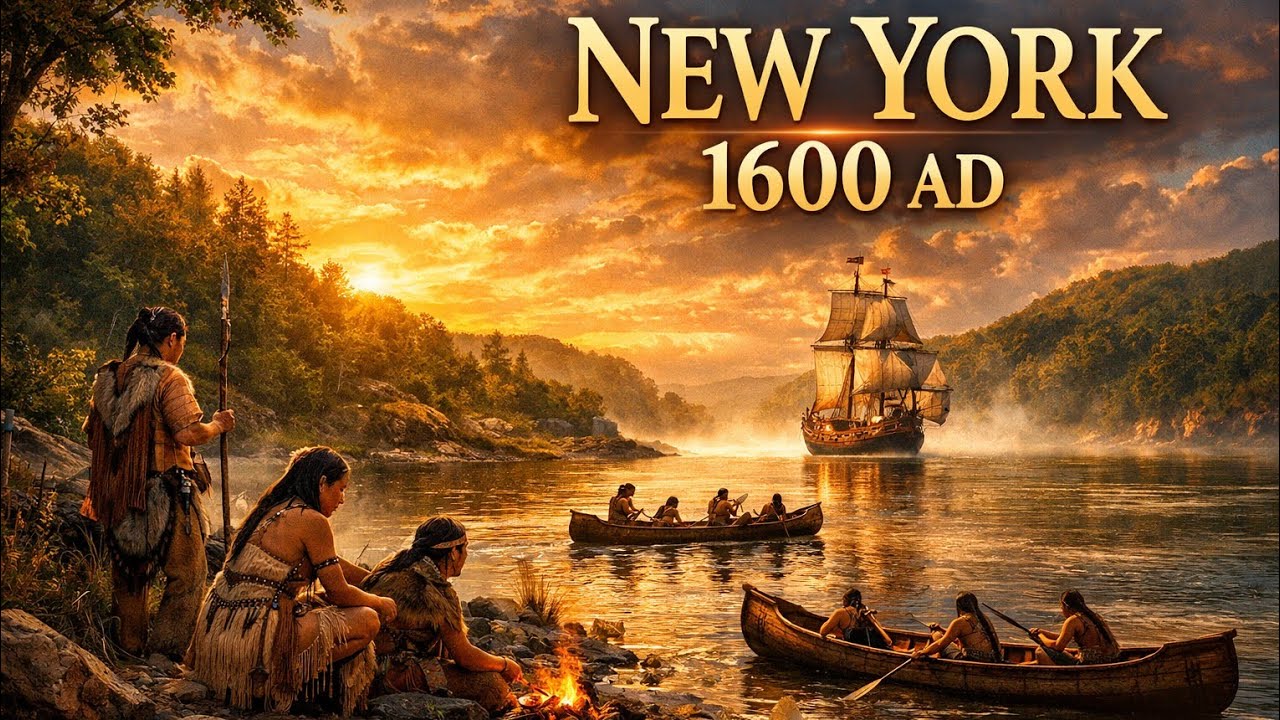 I Reconstructed Manhattan in 1600… and it’s Unrecognizable! #newyorkhistory #mannahatta #lenape