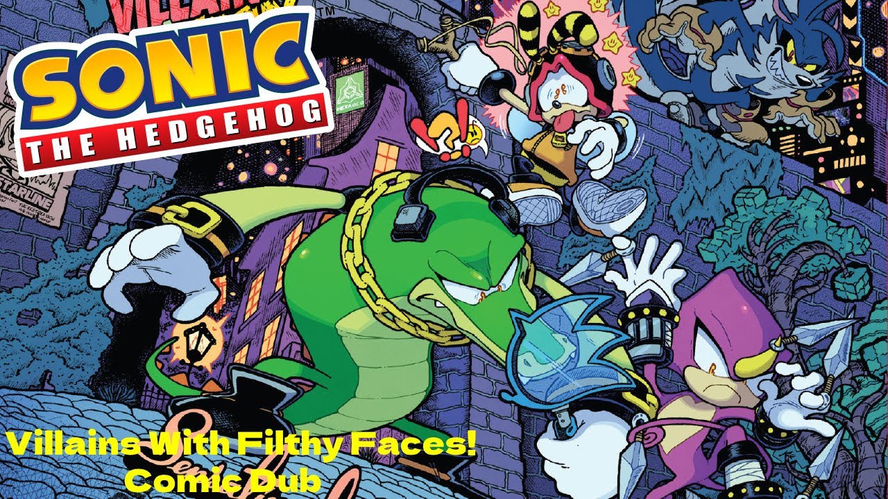 Sonic The Hedgehog IDW #48 Comic Dub - Villains With Filthy Faces!